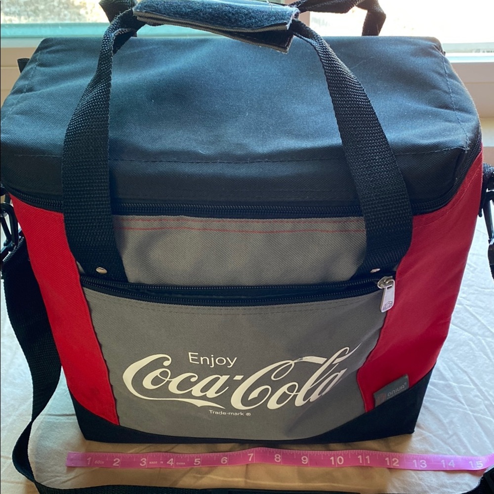 Coca Cola Red/black/gray Cooler Bag